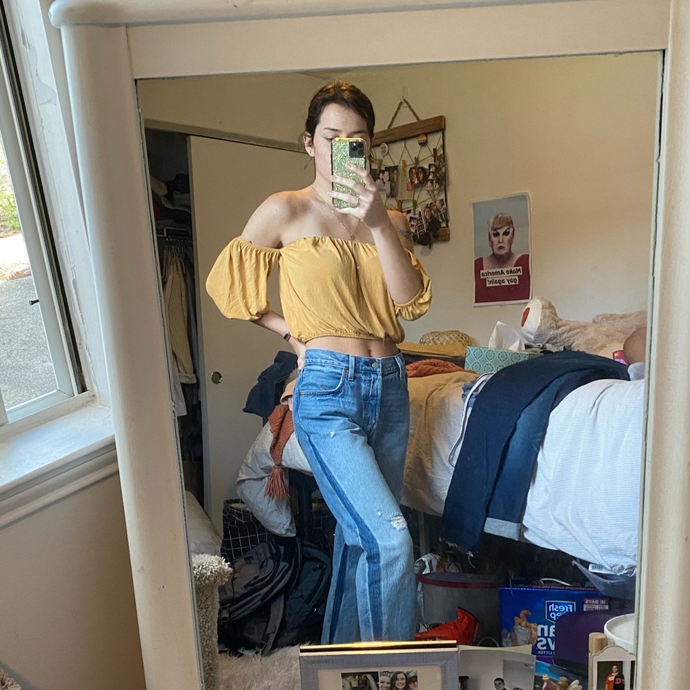 Levi’s boyfriend jeans